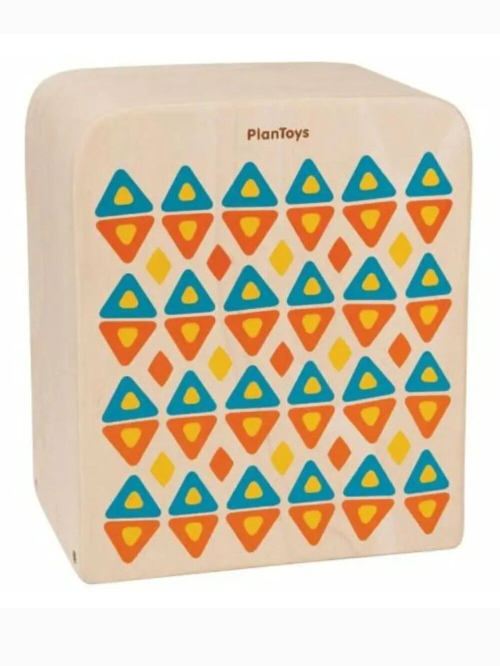 Plan Toys Rhythm Box II Wooden Cajon Drum